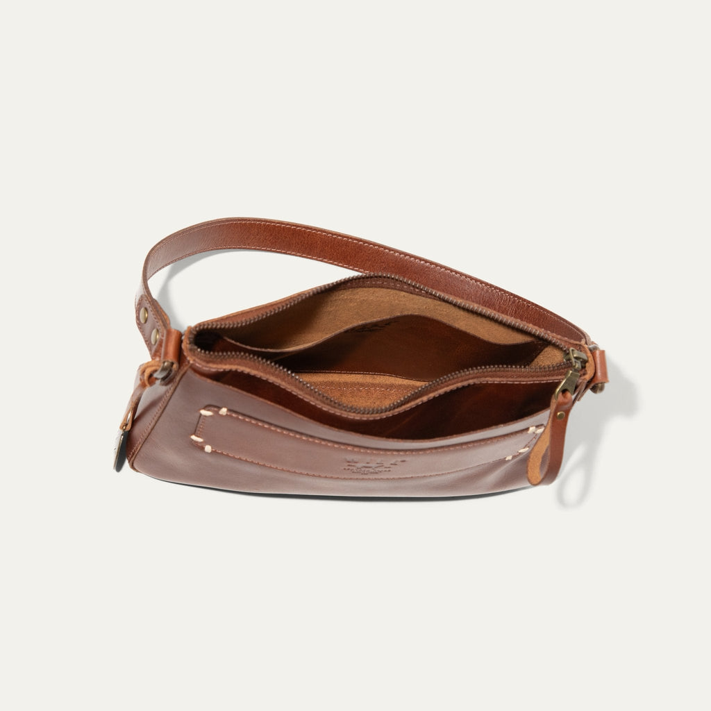 Simple Mini Top Zip Shoulder Will Leather Goods