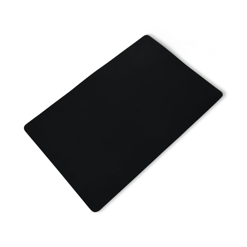 Noir Opulence Black Leather Desk Mat + Mouse Pad Classy Leather Bags