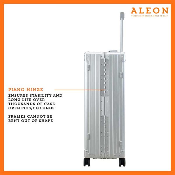 Aleon Aluminum 32″ Luggage Macro Plus Traveler Checked Luggage Aleon