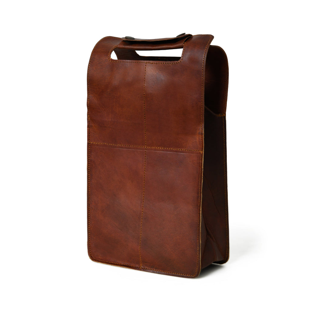 Wine Bottle Leather Cover Classy Leather Bags