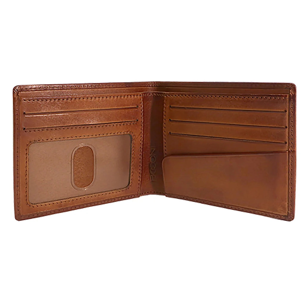 Boconi Darius Leather Bifold Wallet with ID Window Boconi