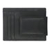 Boconi Garth Pebbled Leather Magnetic Money Clip Front Pocket Wallet Boconi