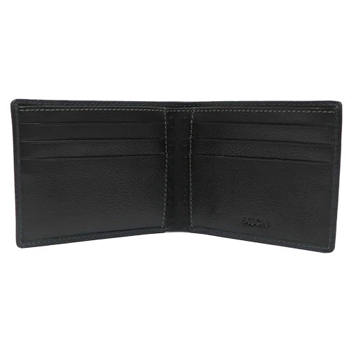 Boconi Garth Bifold Leather Wallet with Card Case Insert Boconi