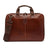 Boconi Garth Slim Leather Briefcase Zipster Boconi