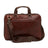 Boconi Garth Slim Leather Briefcase Zipster Boconi