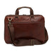 Boconi Garth Slim Leather Briefcase Zipster Boconi
