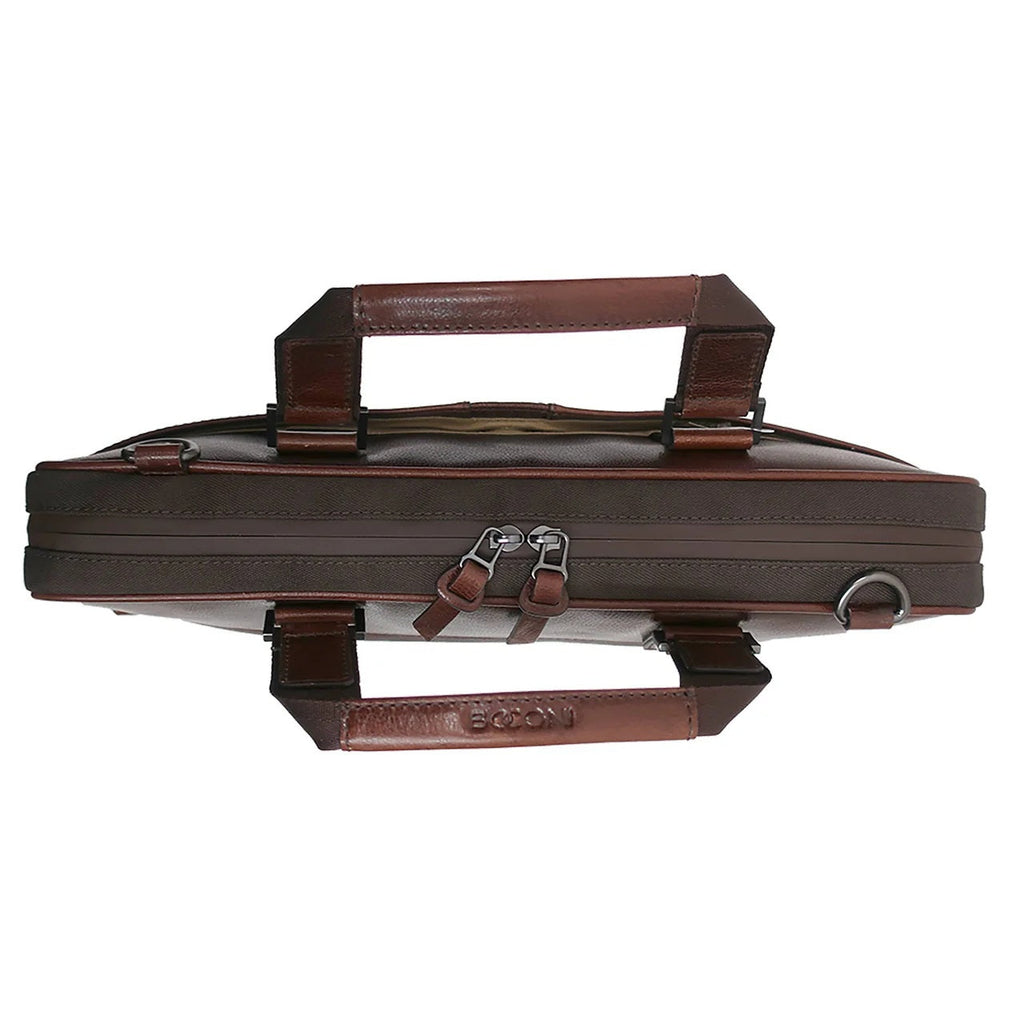 Boconi Garth Slim Leather Briefcase Zipster (Copy) Boconi