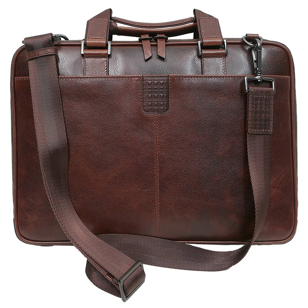 Boconi Garth Slim Leather Briefcase Zipster (Copy) Boconi