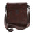 Boconi Garth Coated Zipper Leather Cross Body Bag Boconi