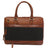 Boconi Darius Slim Leather Laptop Briefcase Boconi