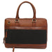 Boconi Darius Slim Leather Laptop Briefcase Boconi