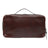 Boconi Garth Expandable Full Grain Leather Travel Kit Boconi
