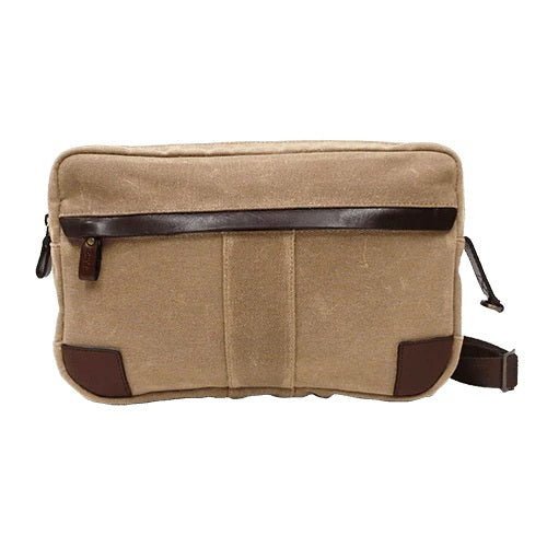 Sloan Waxed Canvas Sling Bag Boconi