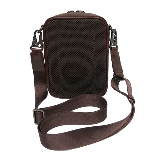 Boconi Garth Mini Crossbody Bag – Full Grain Leather Unisex Everyday Carry Bag Boconi