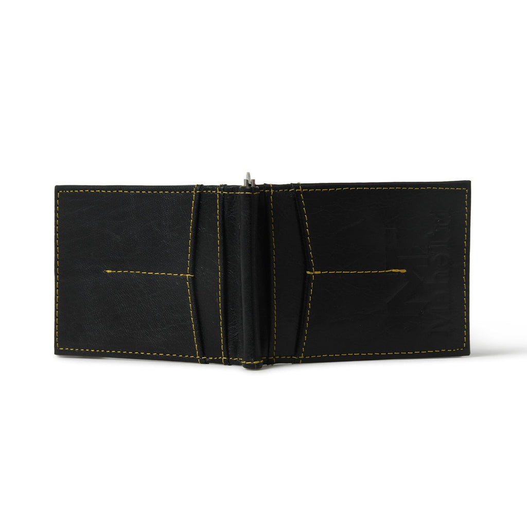 Finley Money Clipper- Black Classy Leather Bags