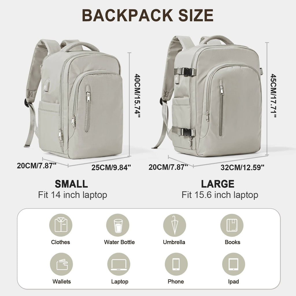 Laptop Bag Travel Backpack For Women Large Capacity Easyjet Social Buzz eSIMs