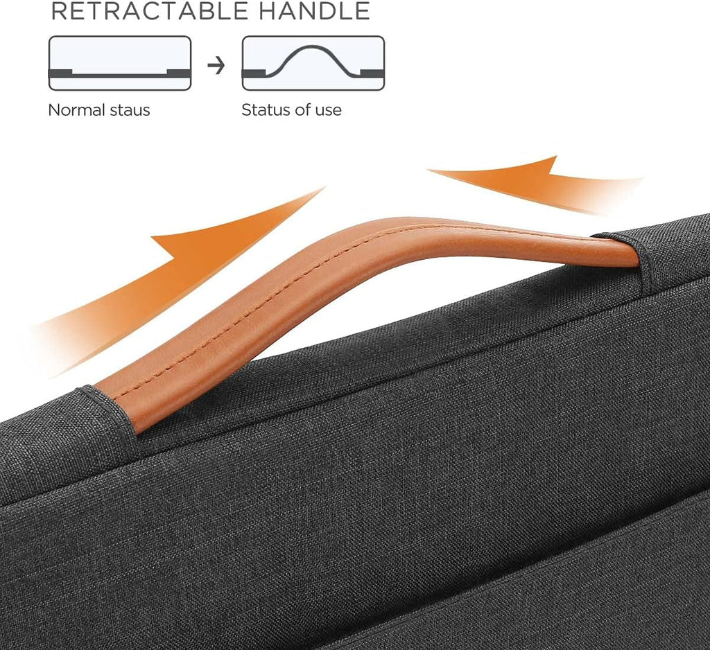 17.3 Inch Laptop Sleeve Case Notebook Shoulder Bag Carrying Bag Water-Resistant Handbag for 17.3" Gaming Pavilion 17 / P73 P17 / Inspiron 17 / G7 17 / Precision 17 7740 7750 / Chromebook 317 Rnispir Store