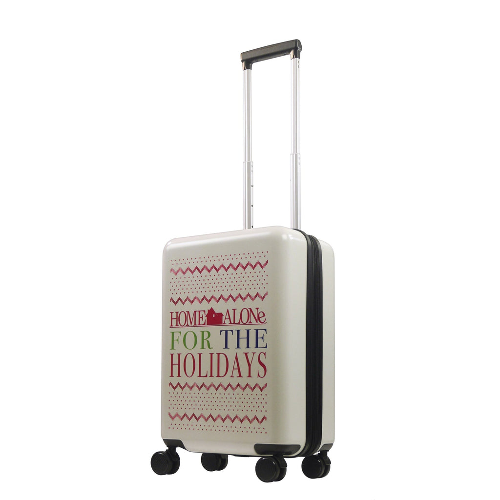 Home Alone 22.5" White Carry-On Suitcase Luggage Ful Luggage