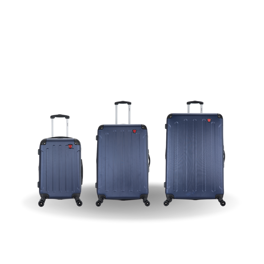 INTELY 3 Piece Set 20''/28''/32'' with Built-in Digital Weight Scale Dukap