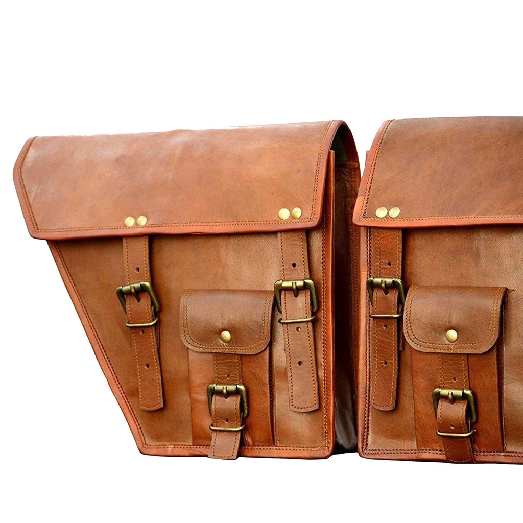 Motorcycle Side Pouch Classy Leather Bags