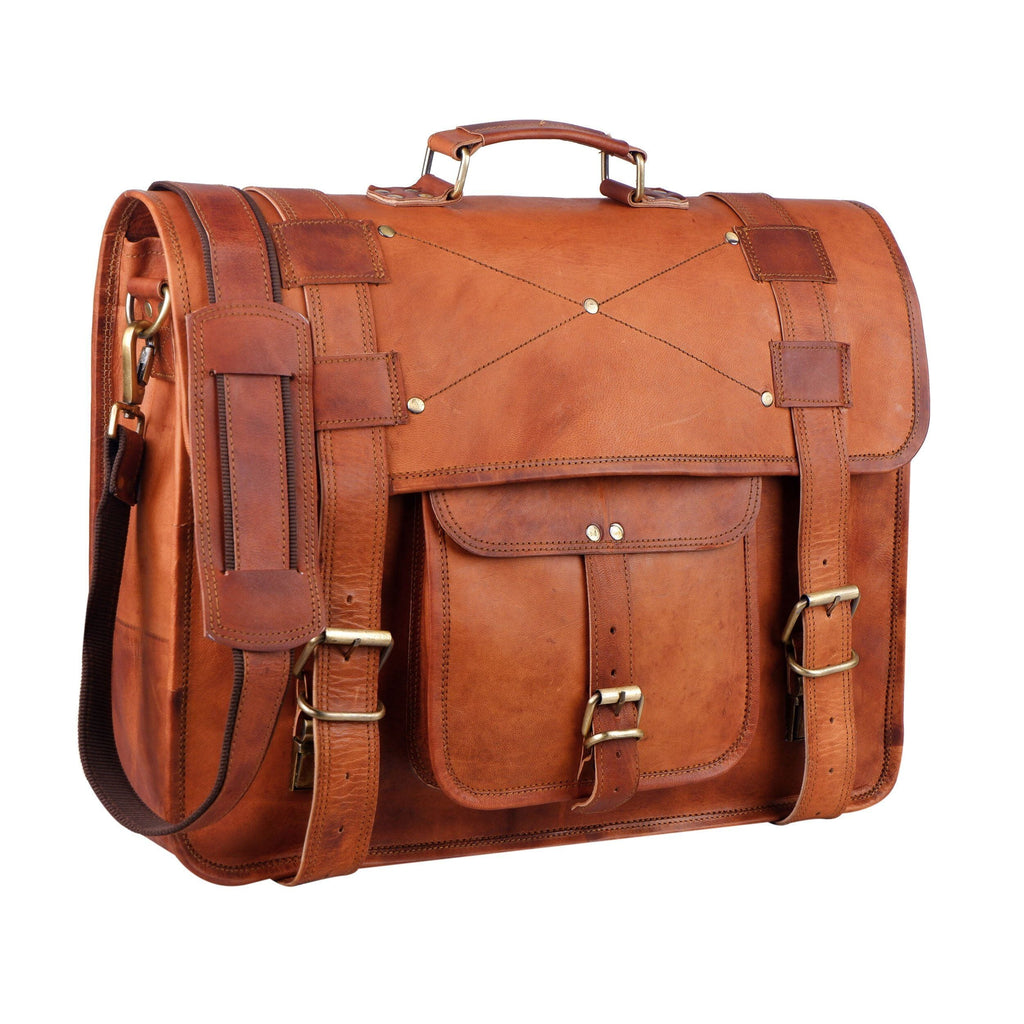 The Griffin Crossbody Messenger Classy Leather Bags