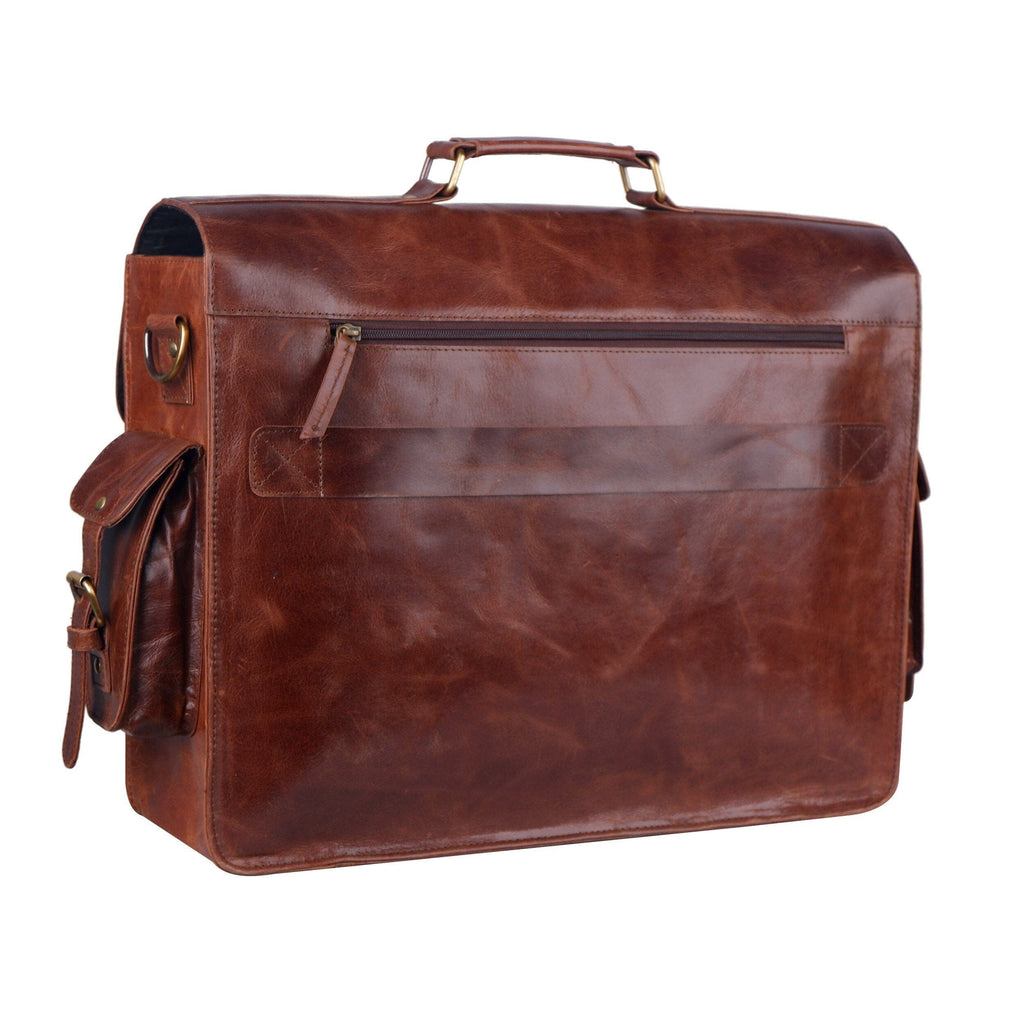 The Men's Distressed Classy Leather Bags