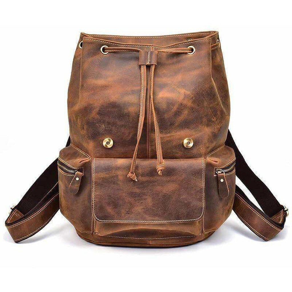 The Armstrong Buffalo Backpack Classy Leather Bags