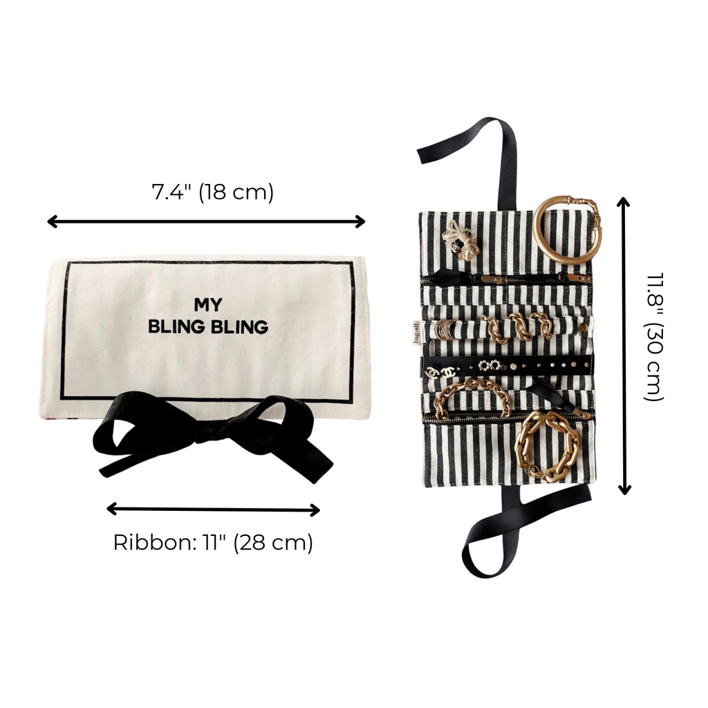 Jewelry Organizer, Travel Pouch, Cream Bag-all