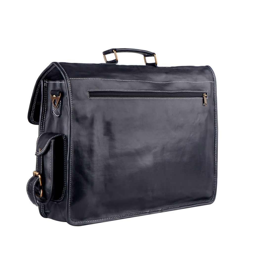 The Retro Black Classy Leather Bags
