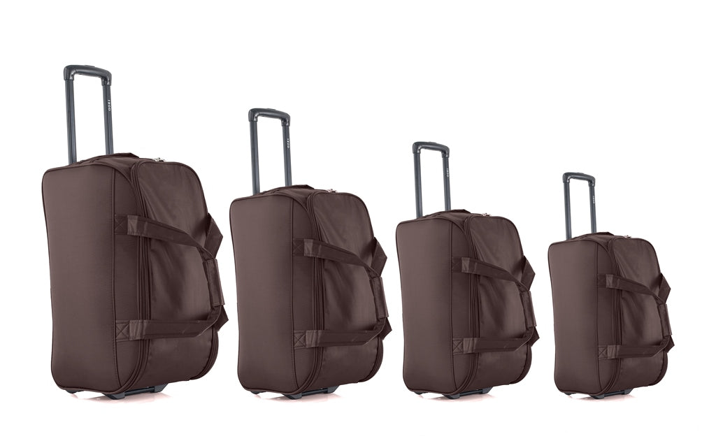 IZOD Carol Lightweight Soft Shell Rolling Duffel Bag with Wheels and Telescopic Handle – Travel-Ready Luggage Duffel Mirage Luggage