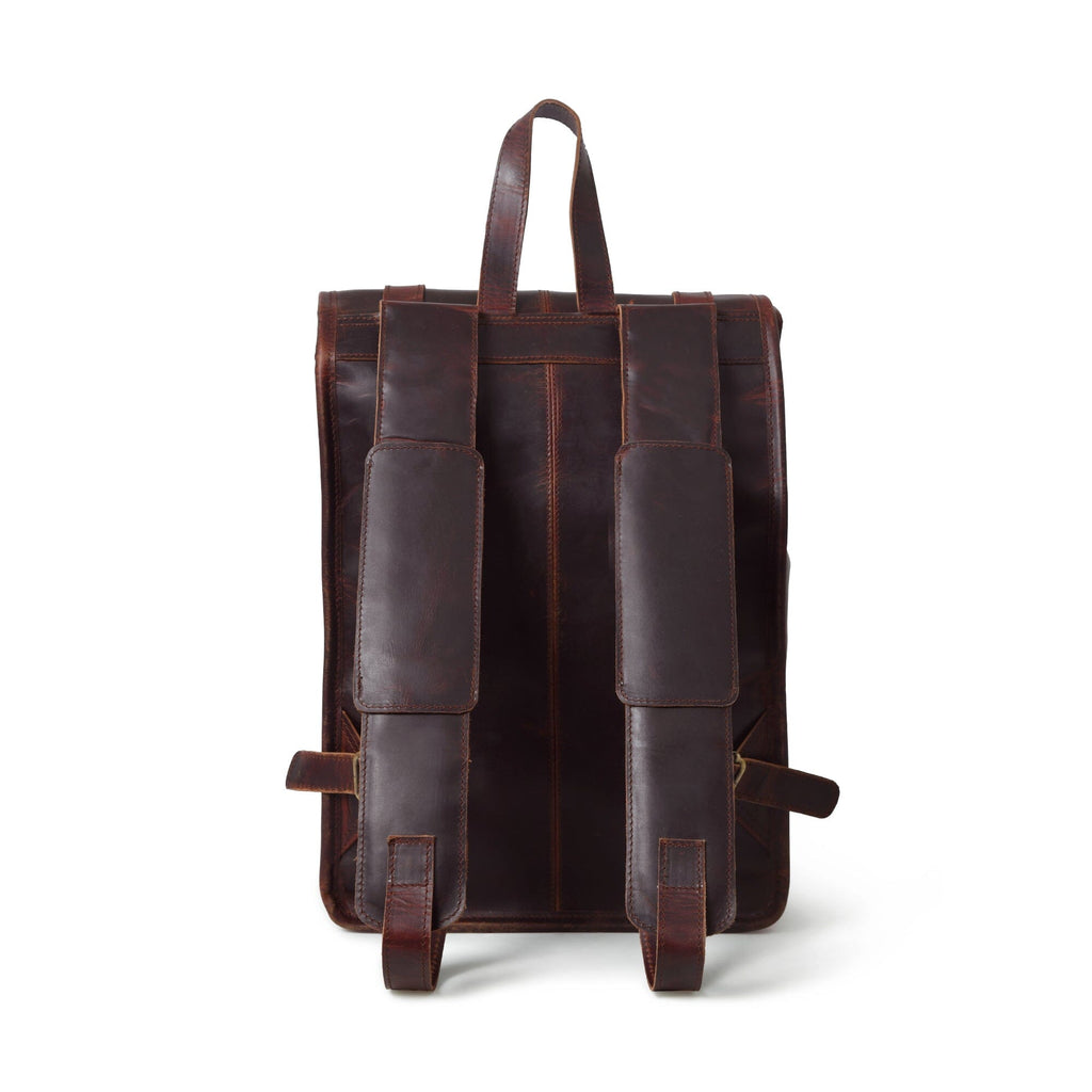Hawk Roll-Top Rucksack Classy Leather Bags
