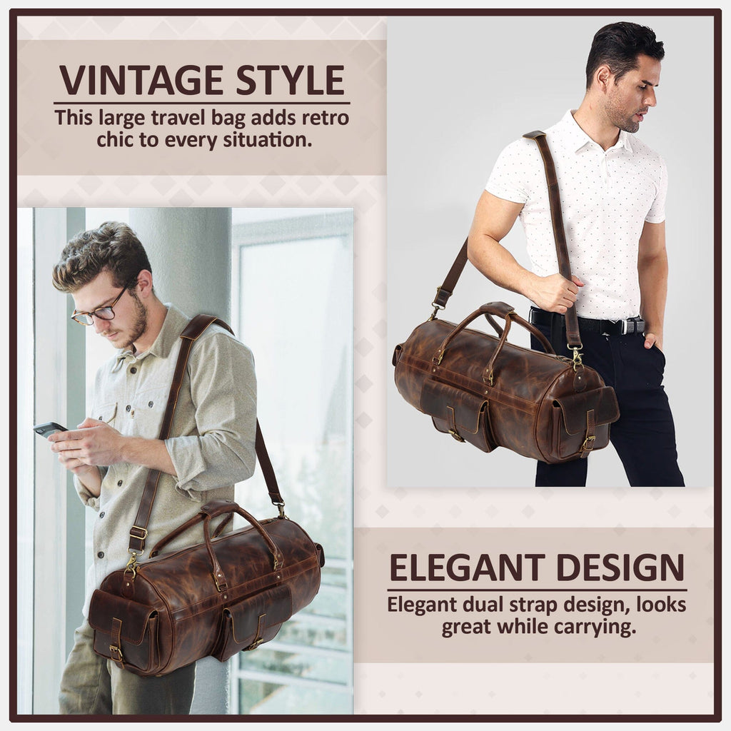 Safari Buffalo Traveller Classy Leather Bags