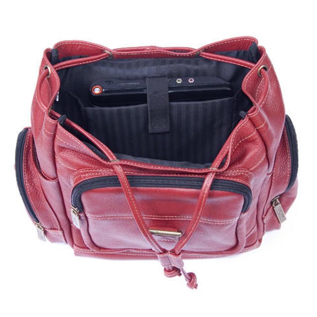 Claire Chase Uptown leather Backpack - LuggageDesigners