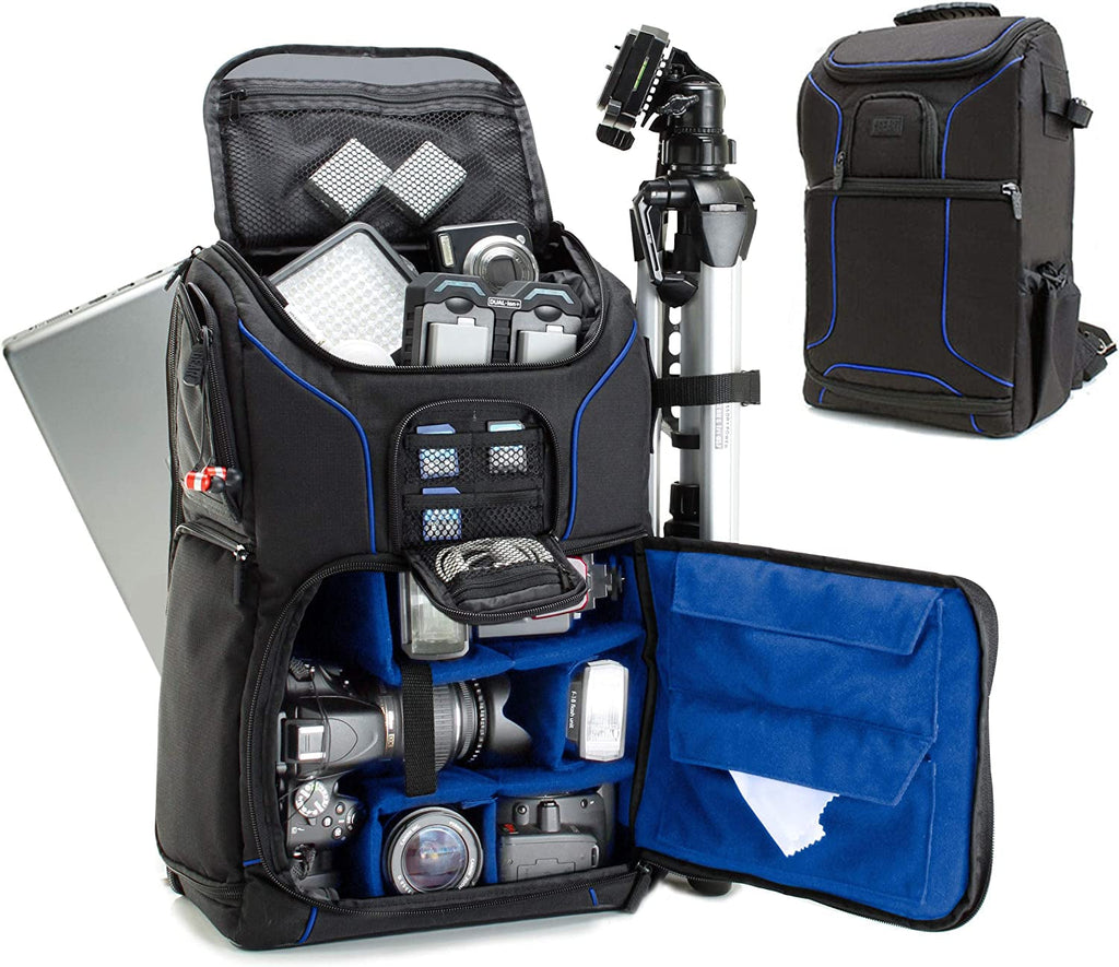 Camera Backpack for Photographers Dslr/Slr/Mirrorless Camera Bag with Laptop Slot, Rain Cover, Tripod Holder Rnispir Store