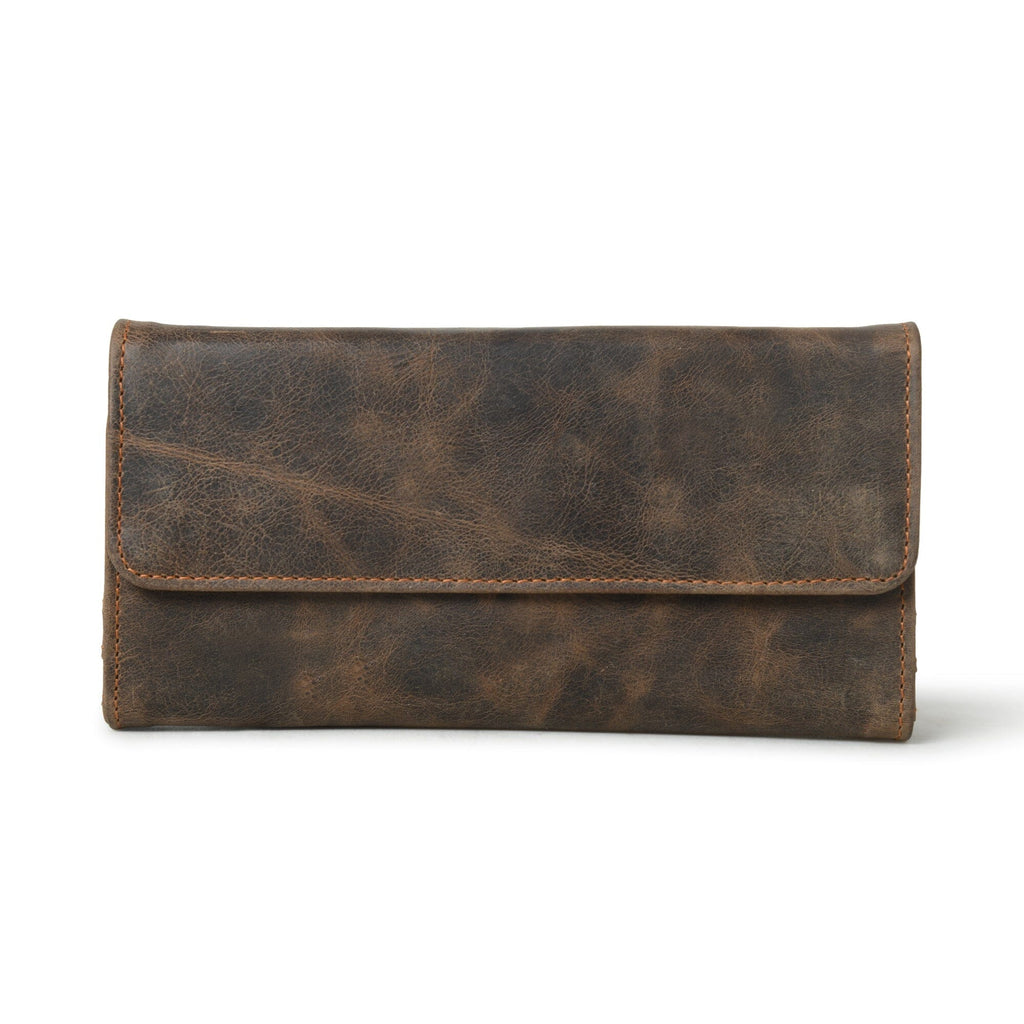 Ellison Ladies Wallet- Walnut Brown Classy Leather Bags
