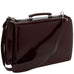 Jack Georges Elements Collection Double Gusset Flapover Briefcase - LuggageDesigners