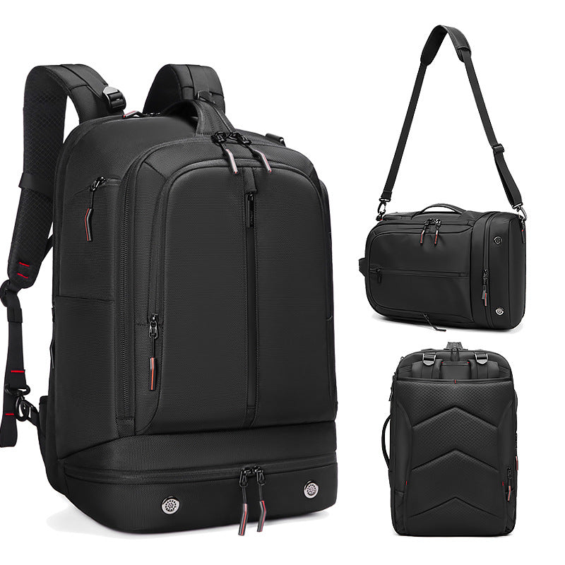 Men's Fashion Shoulder Outdoor Travel Backpack Social Buzz eSIMs