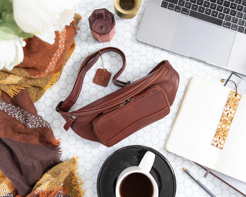 Osgoode Marley RFID Organizer Leather Waistpack 4604 Osgoode Marley