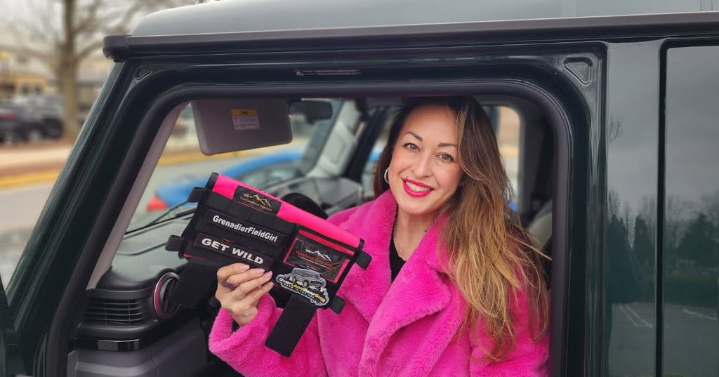 Grenadier MOLLE Visor Organizer WITH MIRROR Overland Gear Guy