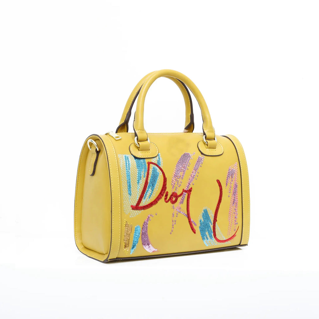 Fashionable Portable Sequin Embroidered Messenger Bag Trendy Attic Store01