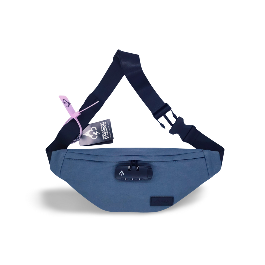 FireBar Labs Smell Proof Fanny Pack / Shoulder Bag - Hidden Lock Safely Fashion Powered by FireBar Labs