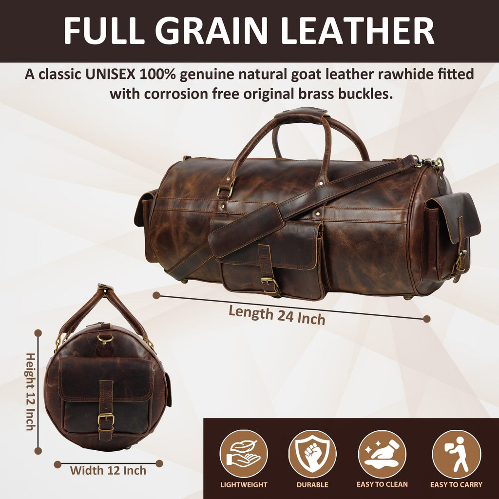 Safari Buffalo Traveller Classy Leather Bags