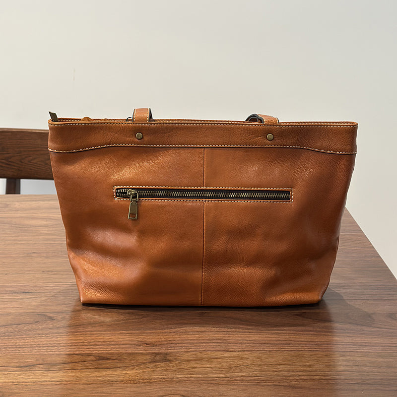 Leather Tote Bag for Women, Extra Large Leather Tote Bags for Work, Women's Full Grain Leather Tote RockCow Leather Studio