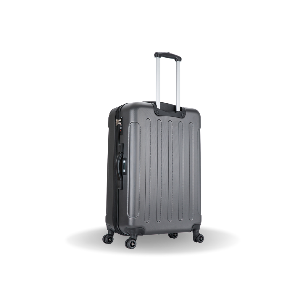 INTELY 2 Piece Set 20''/28'' with Built-in Digital Weight Scale Dukap