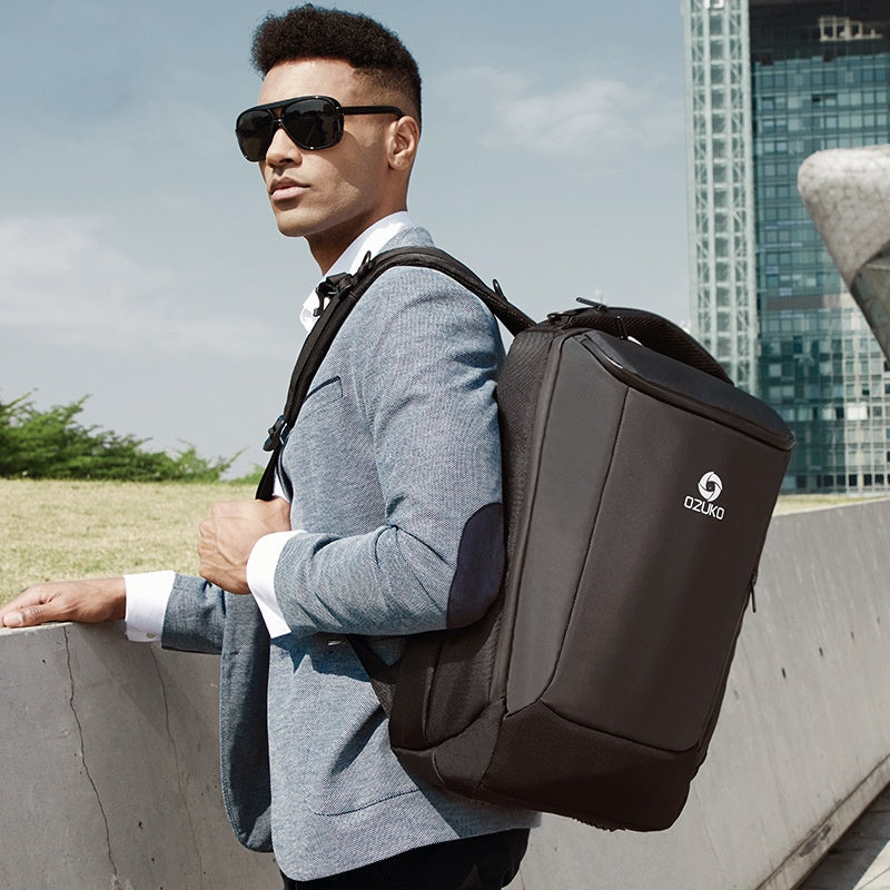 Outdoor Multifunctional Travel Bag Cross-border Waterproof 17-inch Laptop Backpack Social Buzz eSIMs
