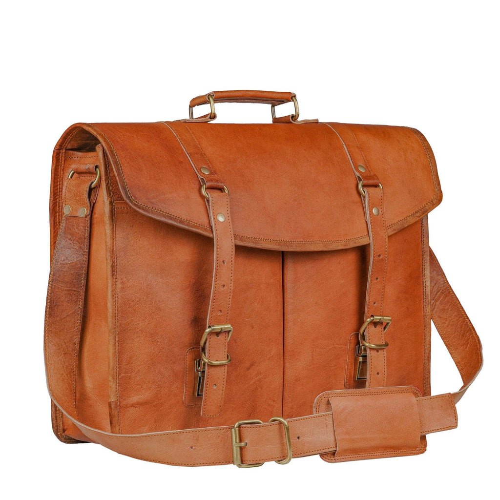 The Tan Brown Classy Leather Bags