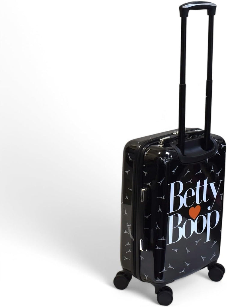 Betty Boop-Themed Paris Hard Side Luggage Set. Carry-on, Medium and Large Checked Dony Corp.