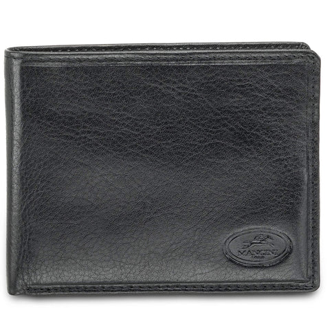 Mancini Men`s RFID Secure Billfold with Removable Passcase