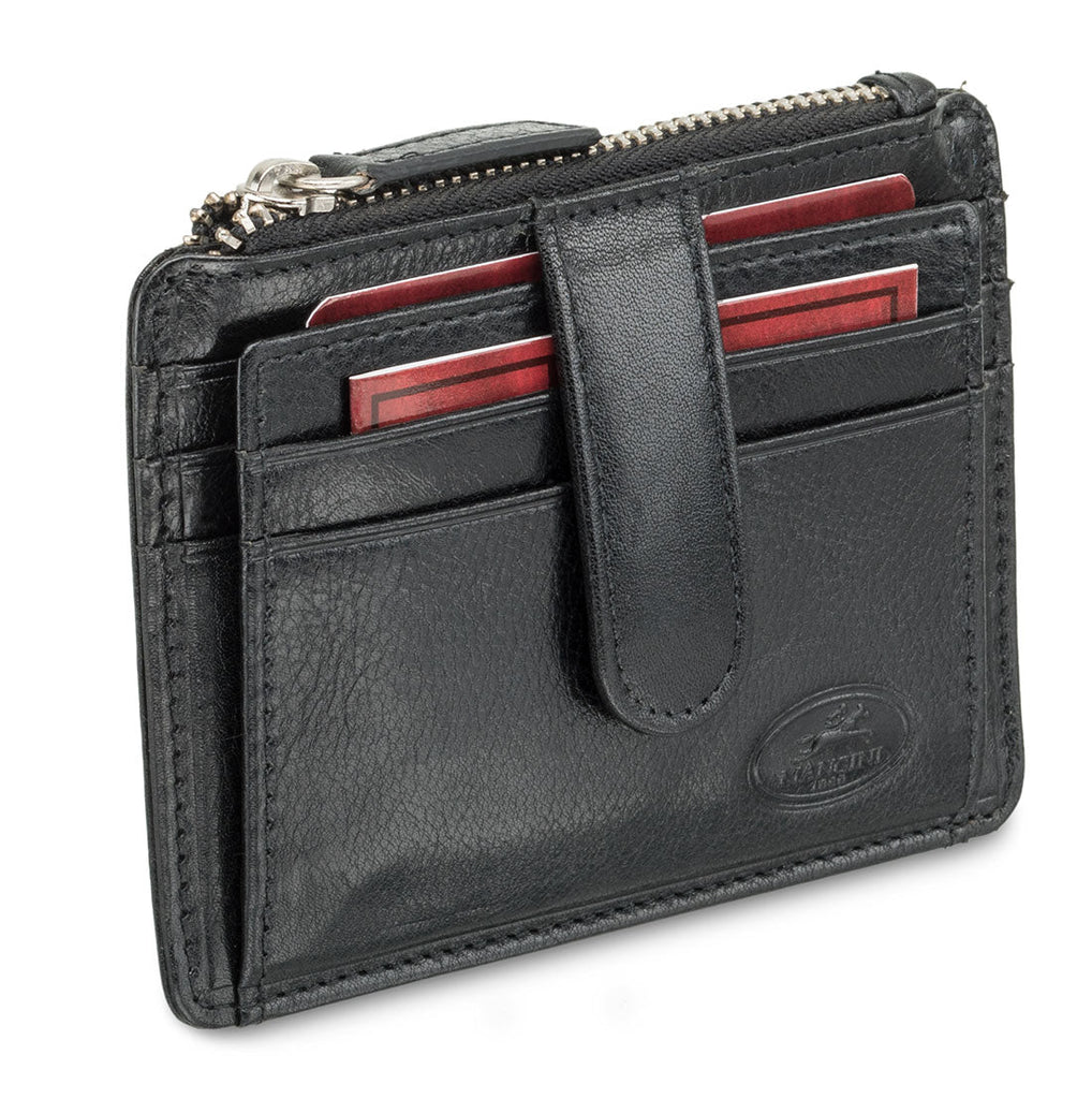 Mancini RFID Secure Card Case and Coin Pocket Mancini