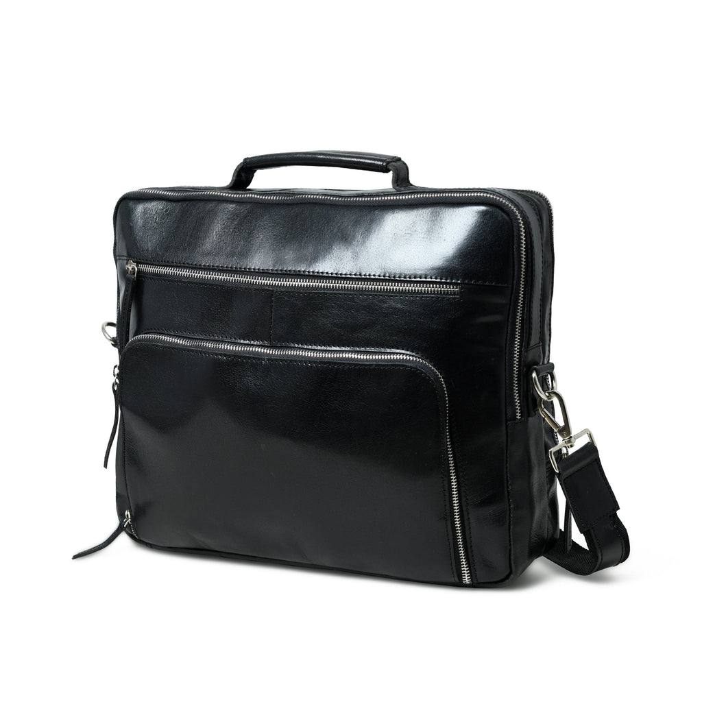 JetBlack Office Travel Briefcase Classy Leather Bags